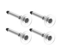 Angoily Lot De 4 Embouts De Rechange Stylet Capacitif Universels, Stylet pour Tablette Et Smartphone, Ventouse Adhérente Haute Précision, Accessoires Électroniques pour Écrans Tactiles Éclairs