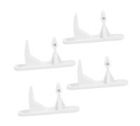 Angoily Lot de 4 Gâches de Porte en Plastique pour Machine à Laver Installation Facile Pièce de Rondelle en Plastique