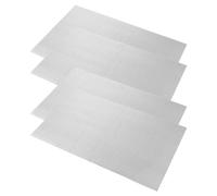 Angoily Lot de 4 Panneaux D'insonorisation et D'isolation Thermique pour Murs 50x30cm Épaisseur 10mm, Coussin Insonorisant Solide en Coton pour Isolation Phonique, Écran Isolant Adapté