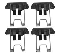 Angoily Lot de 4 Pièces Détachées pour Tondeuse à Cheveux Tête Pivotante Bloc de Guidage en Plastique Noir et Ressorts de Tension Accessoires de Réparation Légers et Compatibles pour