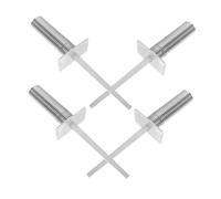 Angoily Lot de 4 Piquets à Ressort pour Drapeau d'angle de Football, Base de Fixation Résistante pour Terrain, Équipement D'entraînement et Match, Accessoire Pratique et Portable