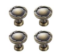 Angoily Lot De 4 Poignées De Tiroir Rondes En Métal Tendance Pour Armoire Porte Armoire Télévision