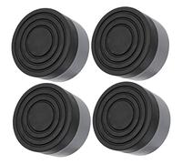 Angoily Lot De 4 Tampons Antidérapants Et Absorbants En Plastique Pour Machine à Laver, Élévation De 6 Cm, Tapis De Pied Universels Anti-vibrations, Adaptés Aux Lave-linge Et Sèche-linge