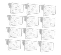 Angoily - Lot De 40 Bacs De Séparation En Plastique Pour Réfrigérateur Organisateurs De Réfrigérateur De Cuisine Clips Pour Étagères De Congélateur Installation Facile