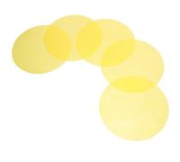 Angoily Lot De 5 Autocollants Transparents pour Abat-Jour Filtre De Lumière en Plastique Film À Changement De Couleur Idéal pour Les Salles De Classe Film Coloré pour Abat-Jour