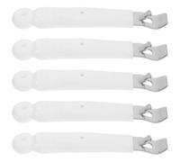 Angoily Lot de 5 Ouvre-flacons Mini en Acier Inoxydable, Décapsuleur Compact pour Bouteilles de Liquide Oral, Résistant à L'usage Prolongé, pour Pharmacie et Domicile