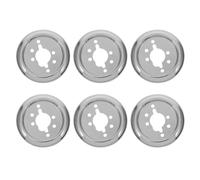 Angoily Lot De 6 Boutons De Commande Pour Cuisinière À Gaz Pièces De Rechange Pour Brûleur À Gaz Base Pour Barbecue Bouton De Commande Pour De Remplacement