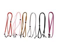 Angoily Lot de 6 Cordons de Fixation pour Lunettes de Sport en Tissu Cordons pour Lunettes Non Incluses