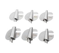 Angoily Lot de 6 pieds presseurs pour ourlet roulé - 5-10 mm - Pieds presseurs pour machine à coudre à ourlet roulé - Pieds presseurs pour ourlet incurvé industriel