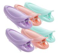 Angoily Lot de 6 Pinces à Cheveux Volumisantes pour Racines Mélange de Couleurs Adaptées aux Cheveux -Longs Légères Traces Outil Coiffure pour Bigoudis et Franges Accessoire