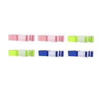 Angoily Lot de 6 Sangles de Bagages en Polyester Boucles Suspendues, Fixation Rapide et Solide, Faciles à Transporter pour Valises et Bagages de Voyage Couleur Aléatoire