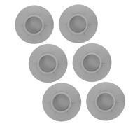 Angoily Lot de 6 Tapis en Caoutchouc Anti-vibrations pour Machine à Laver et Sèche-linge, Support Stable Bruit, Empêchent le Mouvement, Usage Domestique et Commercial