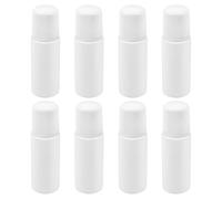 Angoily Lot de 8 Flacons Applicateurs à Embout Éponge Rechargeables 30 Ml Flacons en Plastique Transparents Contrôle Précis de Liquide pour Cosmétiques Arts Voyage et Usage Médical