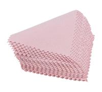 Angoily Lot de 80 Chiffons de Nettoyage Réutilisables en Microfibre Daim pour Lunettes et Bijoux, Multi-fonctionnels, Doux et Efficaces pour Écran Téléphone et Ordinateur