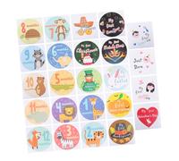 Angoily Lot de Autocollants de pour Bébé Autocollants Mensuels pour Nouveau-né pour Agendas de Bébé Baby Shower Souvenirs D'anniversaire