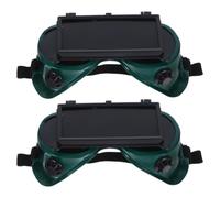 Angoily Lunettes de Protection en Plastique 2pcs Lentilles Antifog pour Port Confortable Adaptées la Fabrication Industrielle et Rénovation