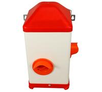 Angoily Mangeoire pour Poulets en Polypropylène Solide Auge Anti-Éclaboussures pour Cages à Volailles Conteneur Alimentaire Résistant aux UV Facile à Nettoyer pour Poulets Canards et