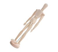Angoily Mannequin Articulé Modèle Humain Flexible pour Dessin et Croquis Surface à Peindre Outil Éducatif pour Garçon Fille et Artistes pour Décoration et Création