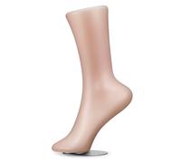 Angoily Mannequin de Pied Féminin Magnétique Plastique pour Chaussettes Bijoux et Chaussures Modèle Robuste avec Base Magnétique pour Boutique et Exposition