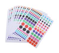 Angoily Marqueurs de Localisation Autocollants Colorés pour Cartes de Voyage, 30 Pièces, Autocollants de Drapeau pour Scrapbooking, Étiquettes Repositionnables pour Garçon et Filles