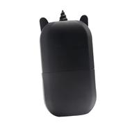 Angoily Masseur Facial en Silicone Compact Paquet à Glaçons Noir pour Massage et Cryothérapie Visage, Réduit le Gonflement, pour Usage à Domicile Voyage