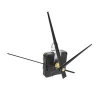 Angoily Mécanisme Horloge Mural Silencieux Mouvement Quartz Précis pour Réparation et Bricolage avec Aiguilles Métalliques Noires