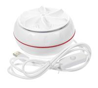 Angoily Mini Lave-linge Portable USB Cavitation Vibration 10w, Abs Léger, Laveuse Intelligente pour Sous-vêtements et Chaussettes, Usage Maison, Voyage, Dortoir, Cycle 30 Automatique