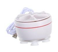 Angoily Mini Machine à Laver à Turbine Portable Blanche en Polypropylène, Compacte et Légère, Voyage Lavage Délicat des Sous-vêtements, Lave-linge de Voyage et Pratique