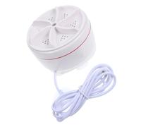 Angoily Mini Machine à Laver Pliable Portable Blanche En Polypropylène Pour Chaussettes Et Sous-vêtements, Lave-linge Compact Voyage Et Résidence Étudiante, Lave Délicat Ultrasonique