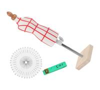 Angoily Mini Mannequin Enseignement Pour Couturière Buste Modèle Tailleur Forme Robe Portable Résistante Et Légère Pour Étudiants