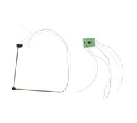 Angoily Miniature LED Traffic Signal Model Railroad Light for Train Layouts Table Scenes and Micro Landscape Decorations