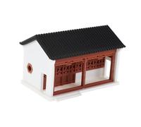 Angoily Miniature Modèle Architectural Asiatique Ornement Chinois Traditionnel Décor Zen pour Micro Paysage Aquarium Bonsaï et DIY