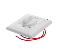 Angoily Minuterie Murale Temporisée avec Indicateur Lumineux Interrupteur Minuterie pour Prises Électriques Horaire pour Éclairage Domestique et Bureau et Polyvalente