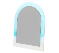 Angoily Miroir de casier magnétique Accessoire de casier Stockage Miroir magnétique casier Salle de Bains Se maquiller avec Miroir pour casier magnétique Petit Miroir magnétique Acrylique
