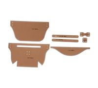 Angoily Modèle D'artisanat du Cuir Modèle De Papier Kraft pour Couturiers Couleur Kraft Trous De Fixation Facile Paquet à Main Bricolage