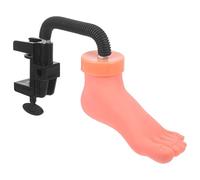 Angoily Modèle de Pied pour Entraînement Nail Art Outil de Manucure Souple et Léger Compatible Insertion de Faux Ongles pour Pratique Professionnelle et Formation des Ongles
