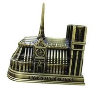 Angoily Modèle Métal Notre-Dame de la Capitale Décoratif Ornement Maison Bureau Souvenir Français