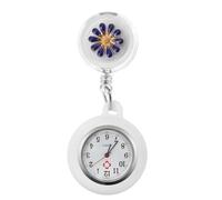 Angoily Montre à Gousset D'infirmière Clip Design en Alliage Bleu Cadran Clair pour Médecins et Soins Infirmiers Pendant la Semaine Infirmière