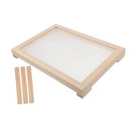 Angoily Moule à Perles d'encens encensoir Incense Burner Incense Holder Filet d'encens Sec Planche de séchage Filet Sec Outil d'encens Fait à la Main Filet d'encens Conique en Bois Khaki