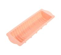 Angoily Moule à Silicone Nervuré Antiadhésif pour Cuisson DIY Gâteau Dessert Flexible et Résistant Moule à Baguette et Hot-dog Facile à Nettoyer et Utilisable Four
