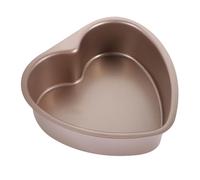 Angoily Moule Gâteau Cœur Acier Inoxydable avec Fond Amovible Moule Pâtisserie Pratique pour Chiffon Génoise Fondant Mariage Fête Usage Familial