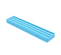 Angoily Moule Silicone Domino Rangement Flexible pour DIY Résine Époxy Support à Trois Couches Antiadhérent et Réutilisable pour Projets Créatifs