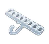 Angoily Moule Silicone Flexible pour Cintre Diy Moule Crochet Support Transparent Durable et pour Décoration Maison