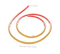 Angoily Moulure Autocollante PVC Flexible Bande Étanchéité Peel And Stick Bordure Décorative Murale pour Coins Moulure Auto Adhésive Polyvalente Facile à Couper et Poser Finition Dorée