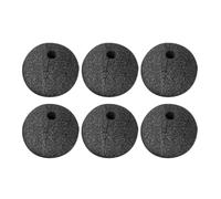 Angoily Nez de Clown Noir, Nez de Clown en Mousse Noire de 5 Cm (2 Pouces) pour Cosplay, Fêtes Costumées de Noël, Halloween, Spectacles de, Lot de 6.