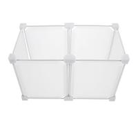 Angoily Organisateur de Congélateur Plastique Robuste Panier de Rangement Compartimenté Cases Séparateur pour Réfrigérateur et Coffre Congélateur Étagère de Cuisine et Polyvalente