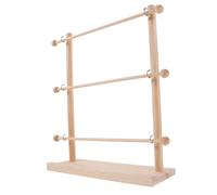 Angoily Organisateur de Ruban à Niveaux Support de Couture Compact et Sécurisé pour Atelier Créatif et Rangement Fil sur Table