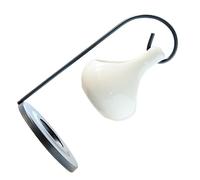 Angoily Ornement pour Brûleur D'arômes en Céramique et Fer Blanc, Diffuseur de Parfum Vintage pour Bureau et Bar, Purifie L'air Design Créatif