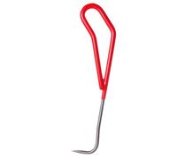 Angoily Outil de Désherbage Manuel en Acier Inoxydable Crochet Unique Racloir Racines de Bonsaï Outil Jardinage pour Ameublir Désherber et Aérer la Terre Usage Extérieur et Potager