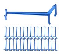 Angoily Outil de Modélisation Solide et Facile à Utiliser 50 Clips pour Branches de Plantes en PE Bleu pour Arbres Fruitiers, pour Jardinage et Fixation Précise